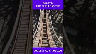 Would You Ride This Coaster? El Toro at Six Flags Great Adventure POV #shorts #frontseatmedia