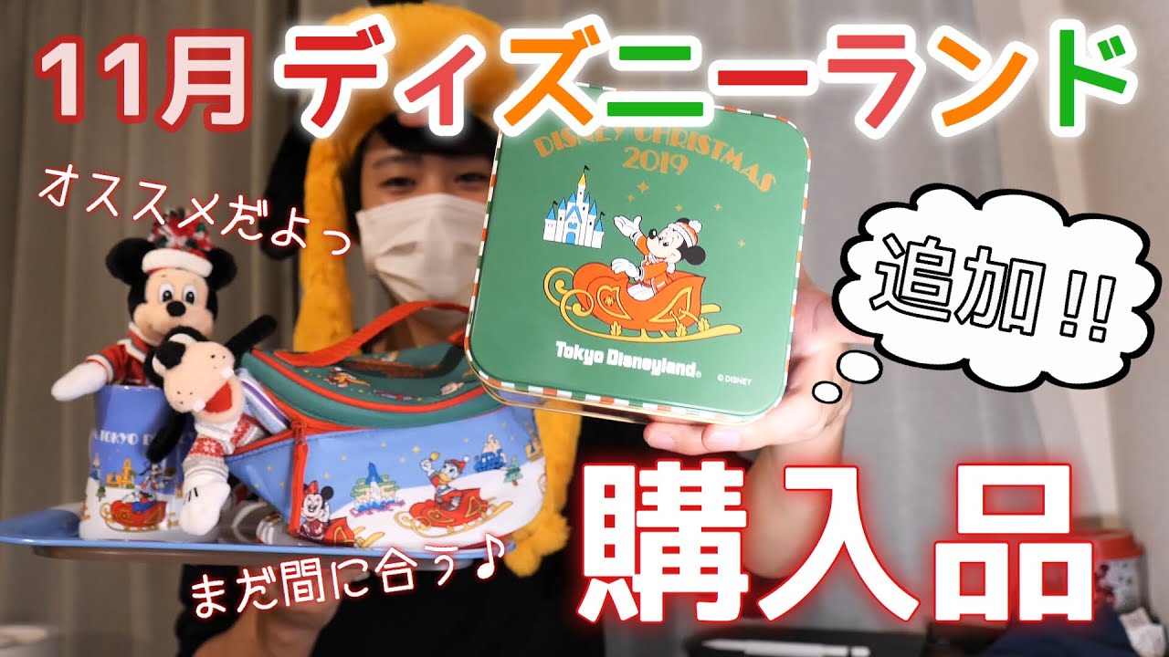 ディズニーランドのクリスマスグッズ！追加購入品を紹介！質問コーナーも！