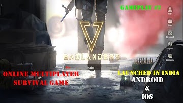 BADLANDERS GAMEPLAY #2 | MULTIPLAYER SURVIVAL GAME | ANDROID & IOS | AVAILABLE IN INDIA NOW