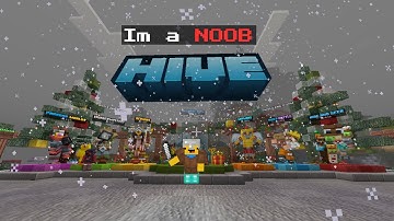 Playing The Hive on Minecraft for the first time EVER!