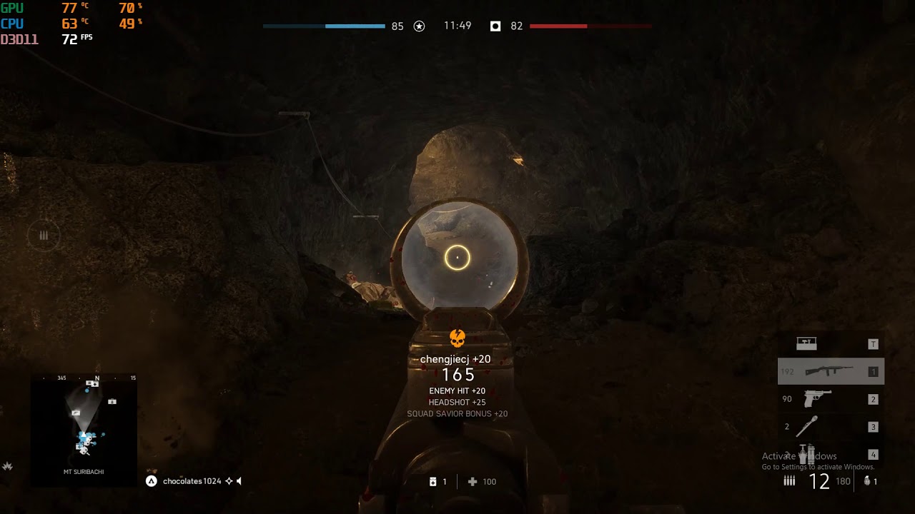 battlefield 5 Ultra setting - RTX 2060 Benchmark