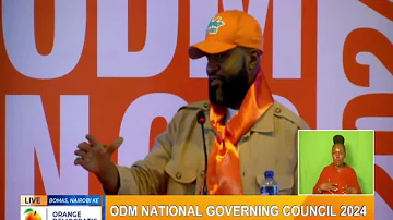 ''MIMI NA OPARANYA HATUWEZI TOSHEA KWA VIATU VYA RAILA,'' HASSAN JOHO ROARS DURING ODM NGC.