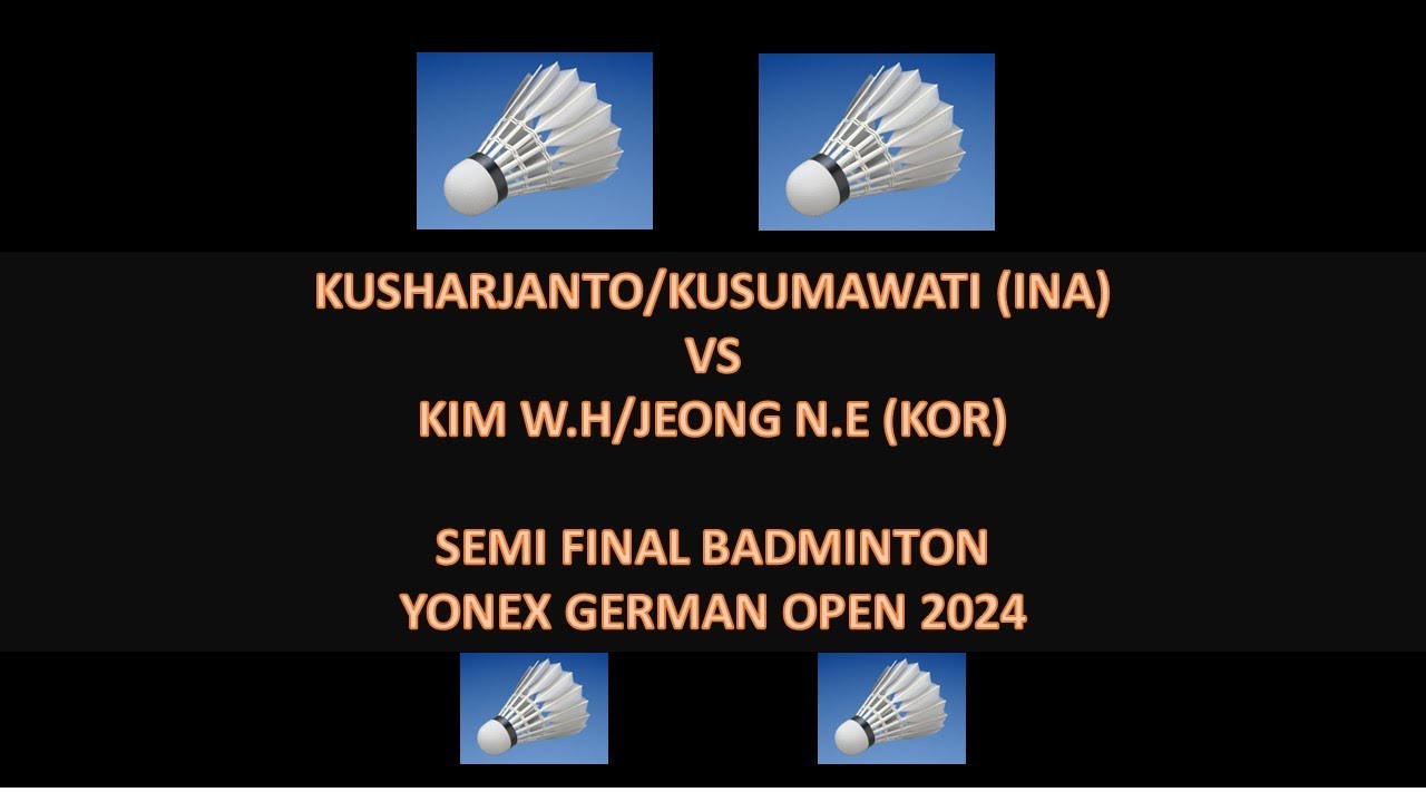 CARA NONTON LIVE STERAMING PERTANDINGAN BADMINTON GERMAN OPEN 2024