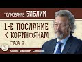 1-е Послание к Коринфянам. Глава 3. Андрей Иванович Солодков