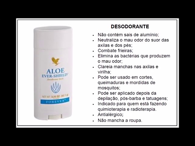 Desodorante Forever Living Aloe Vera Aloe Ever Shield