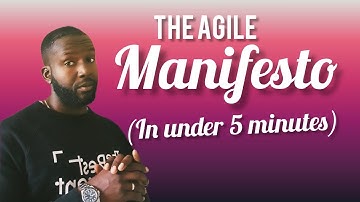 The Agile Manifesto - 4 Values made EASY    #Agile #scrum #lean #projectmanagement