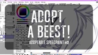 ADOPT A BEEST (adoptable speedpaint #2)