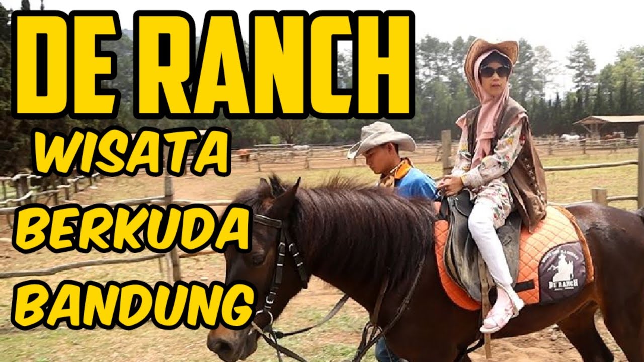 Naik Kuda Imut di De Ranch Lembang Bandung 2020