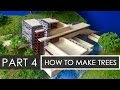 Part 4 | How to make Trees | Falling waters | Architecture Model Making