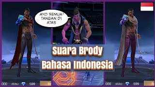 Suara Brody Bahasa Indonesia Dan Suara Stun Brody Mobile Legends