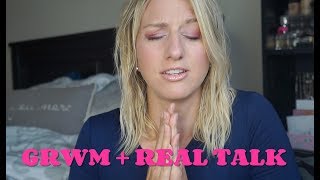 Get Ready With Me! Finally Talking About My Husbands Accident | PCS awareness!