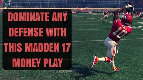 Madden 17 Money Play - Dominate Any Defense With This - Madden 17 Offensive Tips