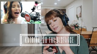 Vocal coach reacts to Katrina Velarde “Go the distance”