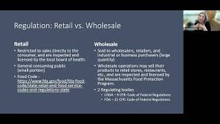 Value Added Food Safety: Wholesale vs. Retail - Amanda Kinchla