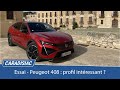 Essai  peugeot 408 2022 un profil intressant