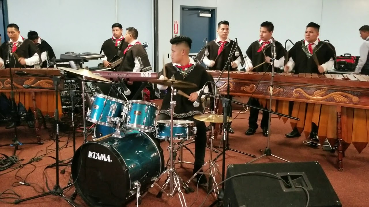 Marimba Sensación Jolom Konob'. Feria Titular De Santa Eulalia.LA.2020