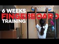 My 6 Week Fingerboard Challenge To Get Stronger
