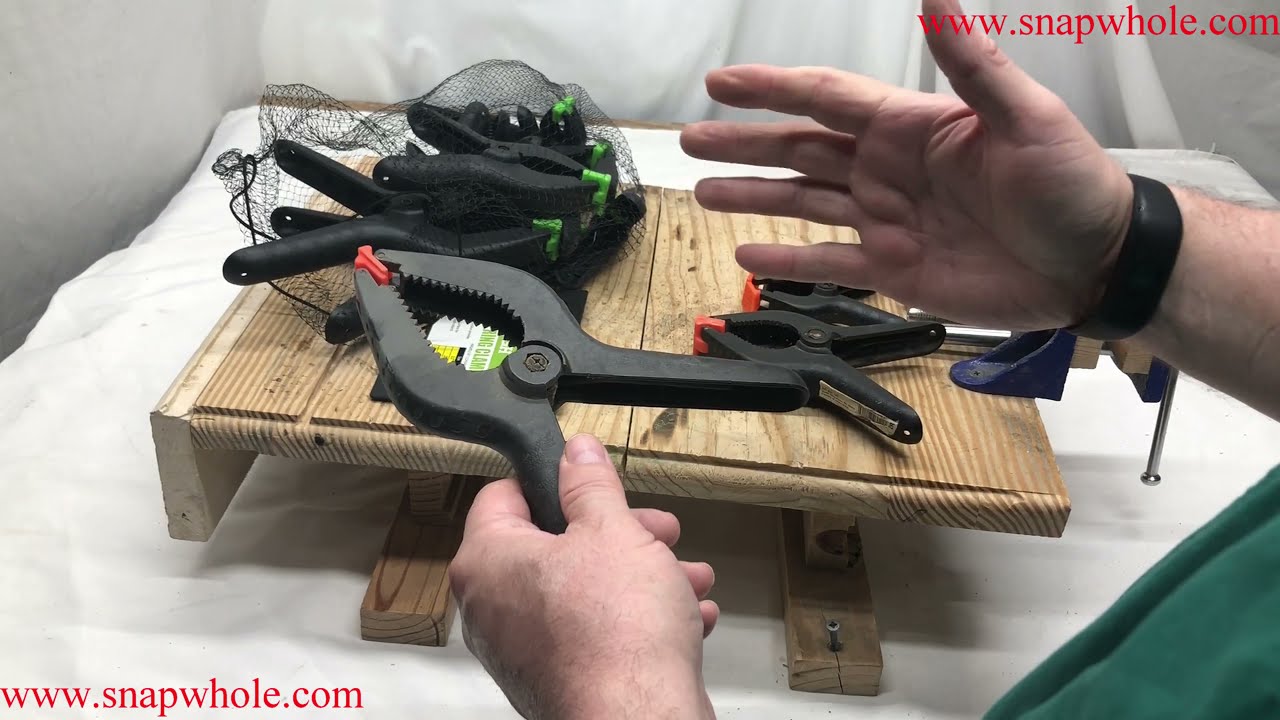 Harbor Freight Pittsburgh Plastic Spring Clamp Options YouTube