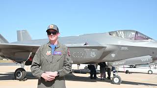 F-35 Lightning II Pilot U.S. Air Force Maj. Kristin \\