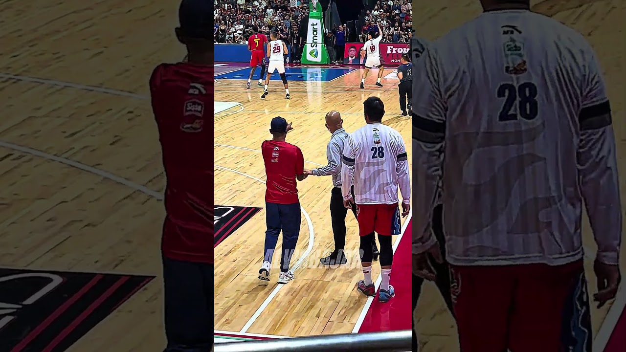 Coach Yeng Guiao nahingi ng foul pero Hindi pinansin ng referee!