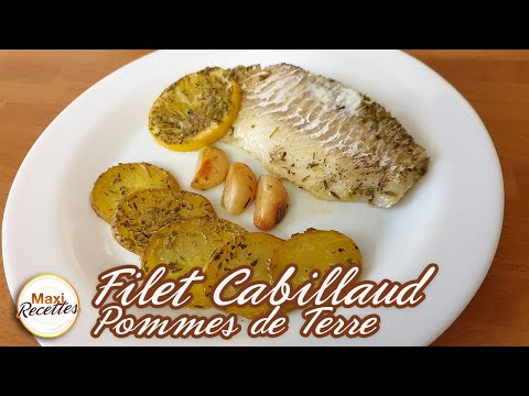 Vidéo: Filet De Cabillaud Au Four