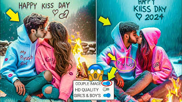 Create 3D Ai Happy kiss💋 day image creator 2024 | happy kiss day| bing image creator | new tutorial 