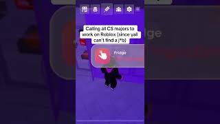 CS Majors finding a job be like #gochi #gochiroblox #gochikbbq #roblox