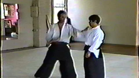 Kanai Sensei teaching kata-hiki otoshi (1990)