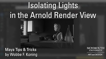 Isolating Lights in the Arnold Render View