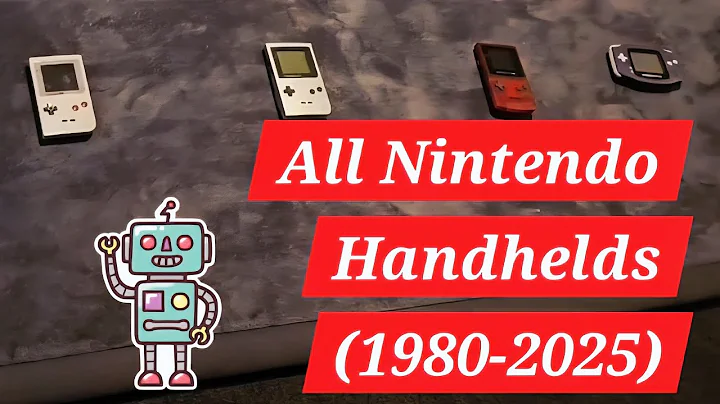 All Nintendo Handheld Consoles (1980 - 2025): A Collector's guide
