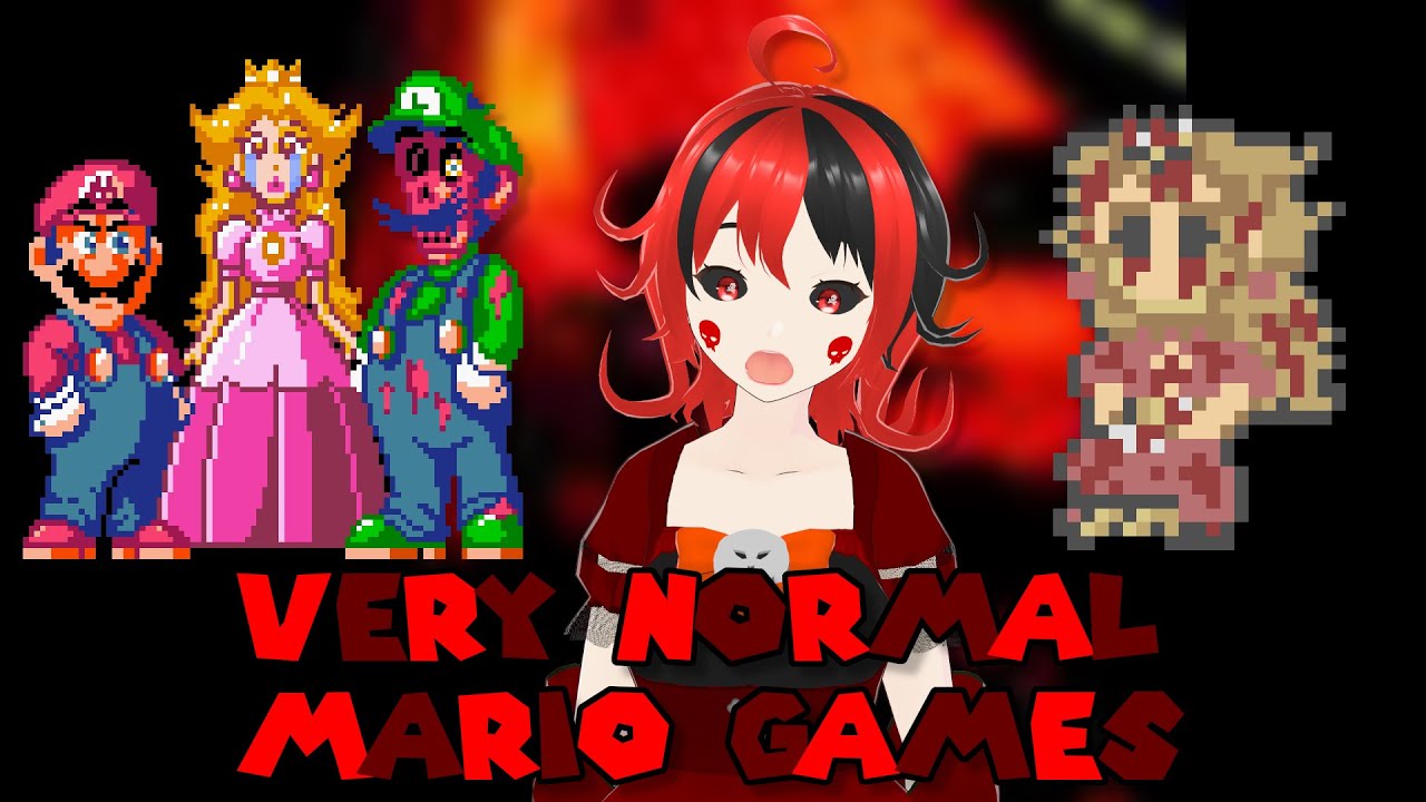 Not Mario Normal VERY NORMAL NOT SPOOKY MARIO GAMES | SpookBox LIVE - YouTube