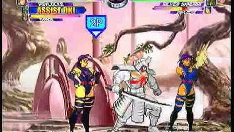 MvC2 Online (360): Brett (Psy/Tha/SilSam) vs useleSSSavant (Psy/Tha/SilSam) 31 .:1.12.11:.