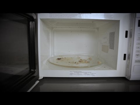 Video: How and how to wash the microwave inside