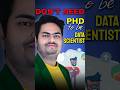 Data Science Career Tips: The 3 Ps You Need ,Not A PHD | Passion, Persistence &amp; Projects #ai #ml #ds