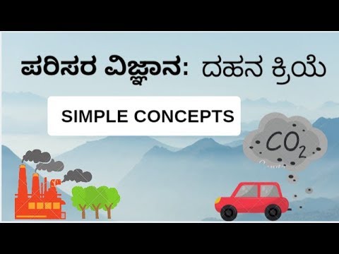 ಪರಿಸರ ವಿಜ್ಞಾನ(Environment) : ದಹನ ಕ್ರಿಯೆ ಮತ್ತು ಅದರ ಅನಾಹುತಗಳು