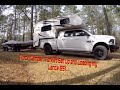 Truck Camper:  Torklift Hitch Set Up and Loading Lance 825