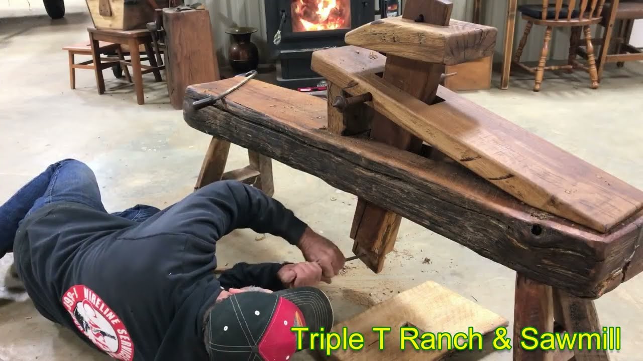 Post Oak Shave Horse Build