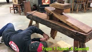 Post Oak Shave Horse Build