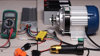 Full Connection Wiring Of BLDC Motor Kit || Creative Science