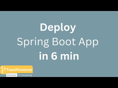 Deploy Spring Boot