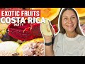 Tasting Exotic Fruits of Costa Rica Part 1 | Mamón, Mangosteen, Tree Tomatoes, and more!