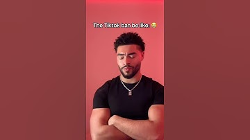 They banned Tiktok for a total of 14hrs 😂