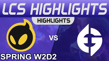 DIG vs EG Highlights LCS Spring Season 2023 W2D2 Dignitas vs Evil Geniuses by Onivia