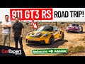 992 Porsche 911 GT3 RS 1500km Australian coast/outback road trip: The BEST way to run in a car