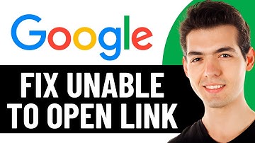FIX UNABLE TO OPEN LINK IN GOOGLE PROBLEM 2025! (EASY FIX)
