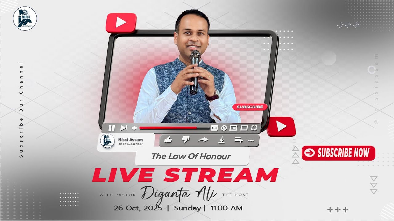 The Law of HONOUR || Ps Diganta Ali