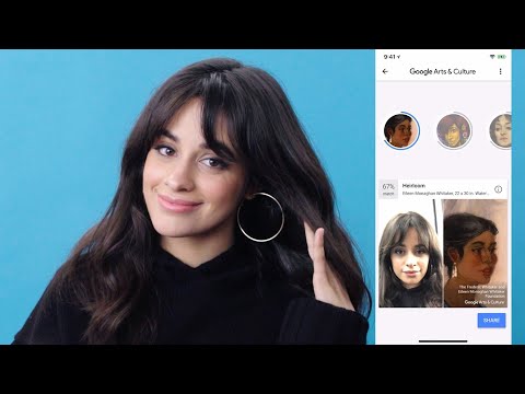 Camila Cabello, Elle Fanning & Aja Naomi King Find Their Google Arts & Culture Look-Alikes | Glamour