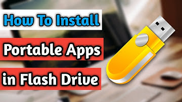 How To Install Portable Apps in USB Flash Drive | Portable Apps | By Techie Thapa Hindi NEW 2020