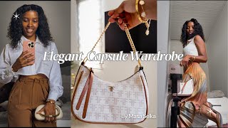 How To Build An Elegant Capsule Wardrobe✨ Minimal,Classy & Timeless