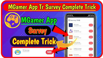 Mgamer App Me Survey Kaise Complete Kare | Mgamer Tr Survey Complete | Mgamer Unlimited Coin Trick